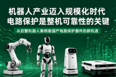 机器人电路保护技术解析：TVS、ESD、压敏电阻在机器人中的应用
