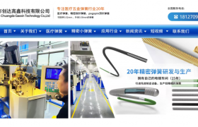 弹簧生产厂家实力全解析 0.02mm 极限线径一站式源头生产