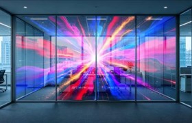 空间数字化升级，为什么都在用 LED 全息屏