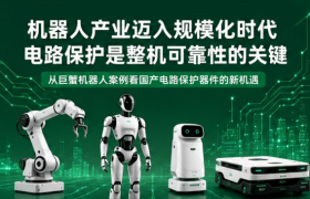 机器人电路保护技术解析：TVS、ESD、压敏电阻在机器人中的应用