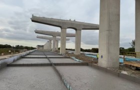 赣鑫交通气泡混合轻质土：狭窄空间回填新解